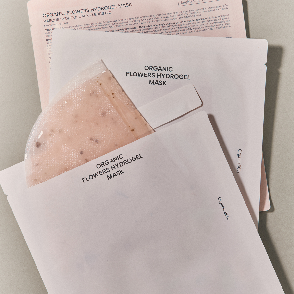 Organic Flower Hydrogel Mask Deep Rich