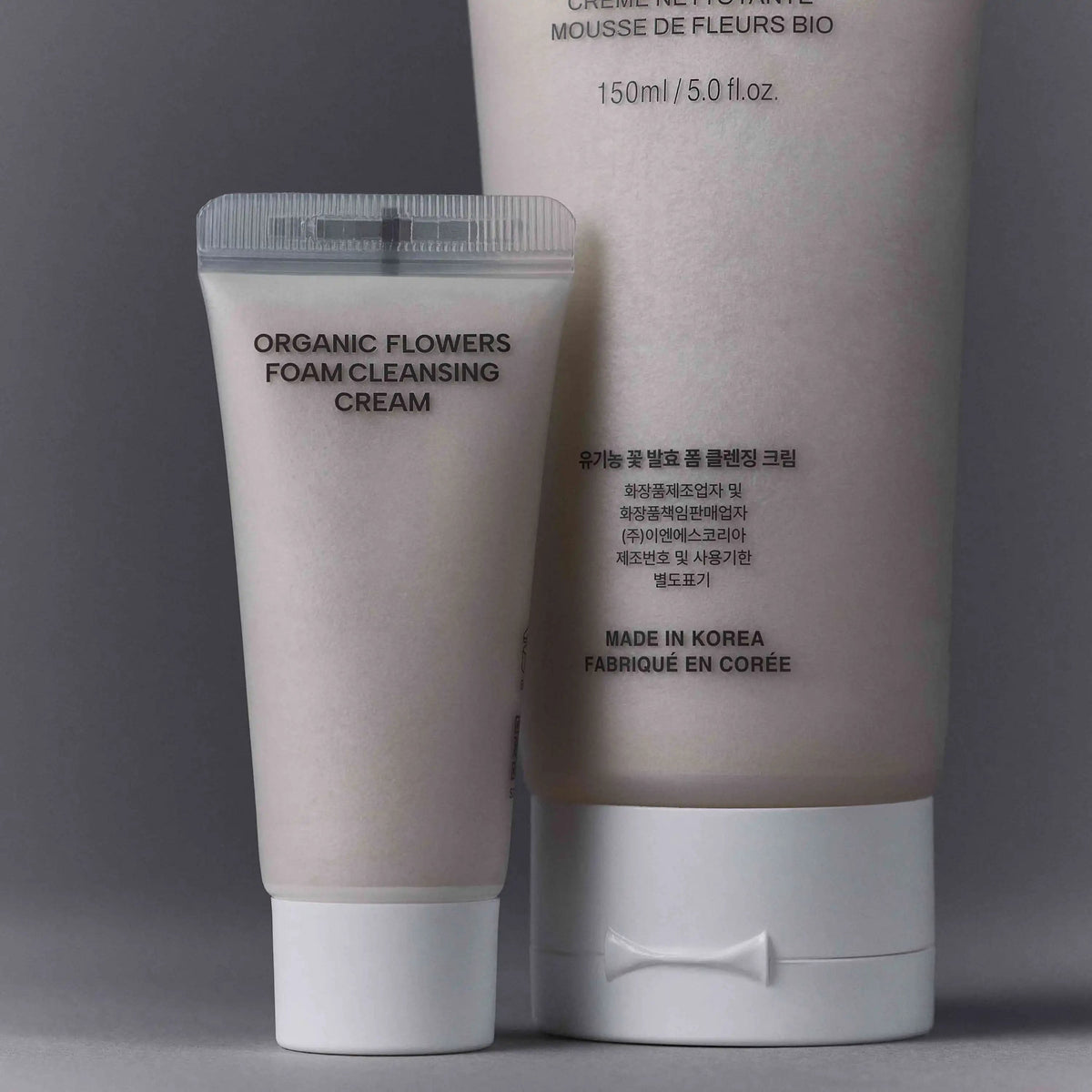 Organic Flowers Foam Cleansing Cream Reinigung WHAMISA Naturkosmetik 